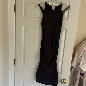 Evereve Black Midi Dress